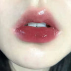 Silver Tube Five-color Clear Water Gloss Lip Gloss Moisturizing Mirror Crystal Jelly Lip Glaze Watery Texture Lip Tint Makeup