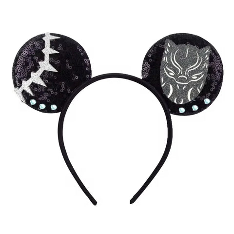 Boys Disney Mouse Ears Headbands Mickey Mouse Hairband With No Bow Party Festival Cosplay Christmas Birthdays Hair Accessories