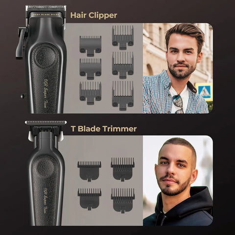 VGR Combo Set Barber Clippers Set Man Professional Vgr 197 995 Man Clippers Trimmer Set 33