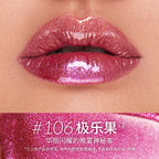 Kaleidos Lip Gloss Nude Mirror Lip Glaze Plumping Lip Oil,Hydrating Lip Stick Tinted Lip Balm Transparent Lip Care Glitter Shine