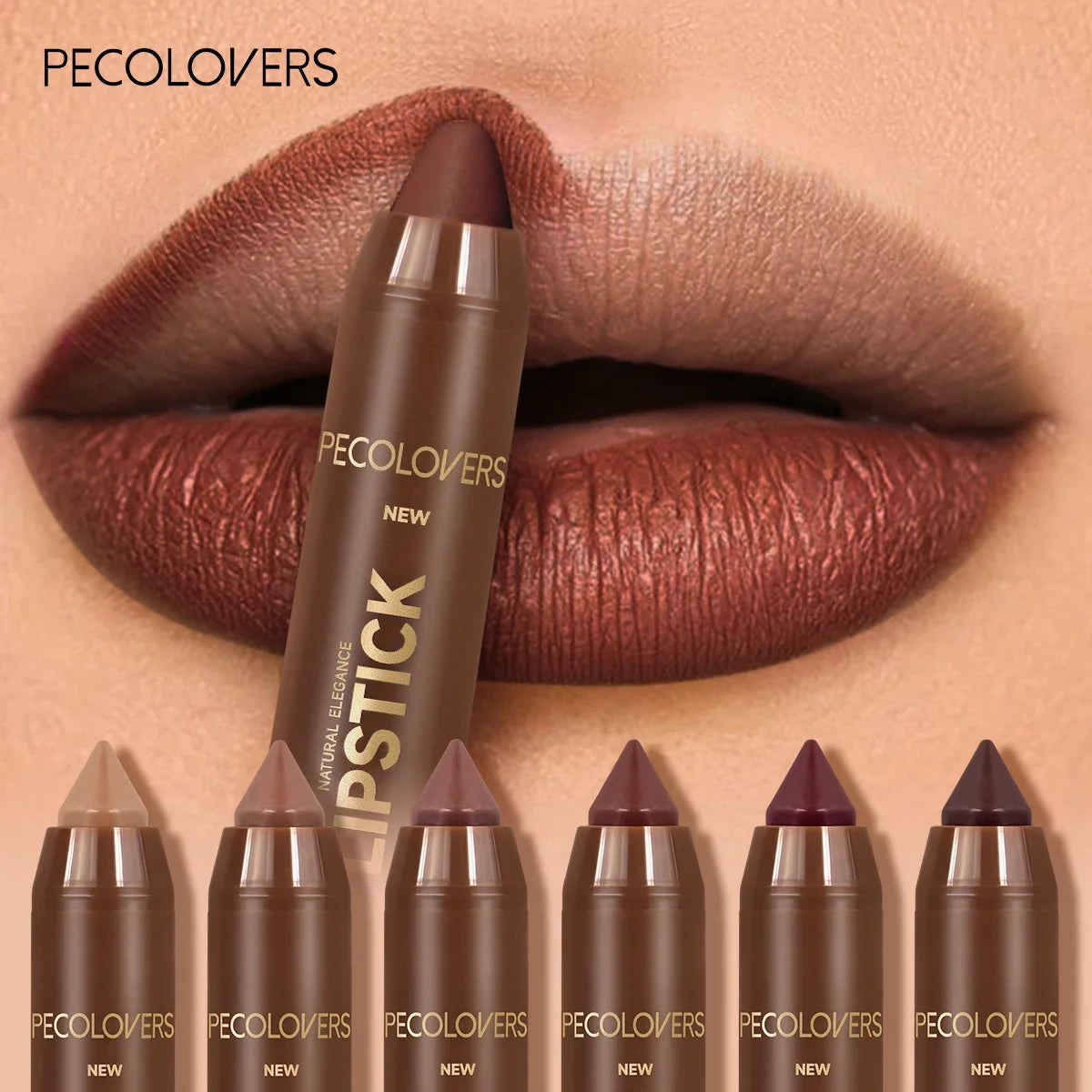 Matte Velvet Lipstick – Long-Lasting, Waterproof, Non-Stick & Transfer-Proof