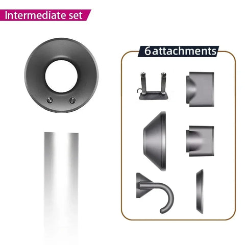 High Speed Bladeless Hair Dryer Negative Ion Fast Drying Home Powerful Hair Dryer Styling Tools 1600W High Speed Hair Dryer