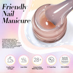 BORN PRETTY 83 Colors 10ml Jelly Nude Gel Nail Polish Autumn Amber Semi Transparent Manicure Soak off UV LED Nails Gel Varnish