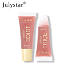 Julystar 6color Long lasting Moisturizing Mirror Lip Oil, Fruit Flavor, Pudding Lip Moisturizing, Water Radiant Lip Honey