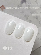 1-30pcs PSK Nude Pink Color Nail Art Ice Transparent Bare Color Nail Enamel 2026 New Net Red Popular White Gel Nail Polish