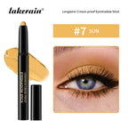 12 Colors Eyeshadow Pencil Stick Shimmer And Matte Waterproof Metallic Glitter Eye Shadow Highlighter Pencil Eyeshadow Cosmetics