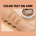 Contour Palette with Mirror Shadow Powder Bronzer Three-Dimensional Nose Shadow Repair Powder Facial Concealer Cosmetics Makeup