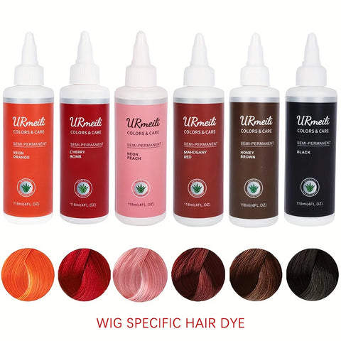 Natural Hair Color Cream Semi-permanent Hair Dye Product Halloween  Lasting Barber Salon Household Herbal Hair Dey Cream for wig