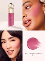 Rare Beauty Blush Set Liquid Mashed potatoes Blush Enhance Qi Blood Blush Powder Blush with Fine Texture Easy To Apply Blend
