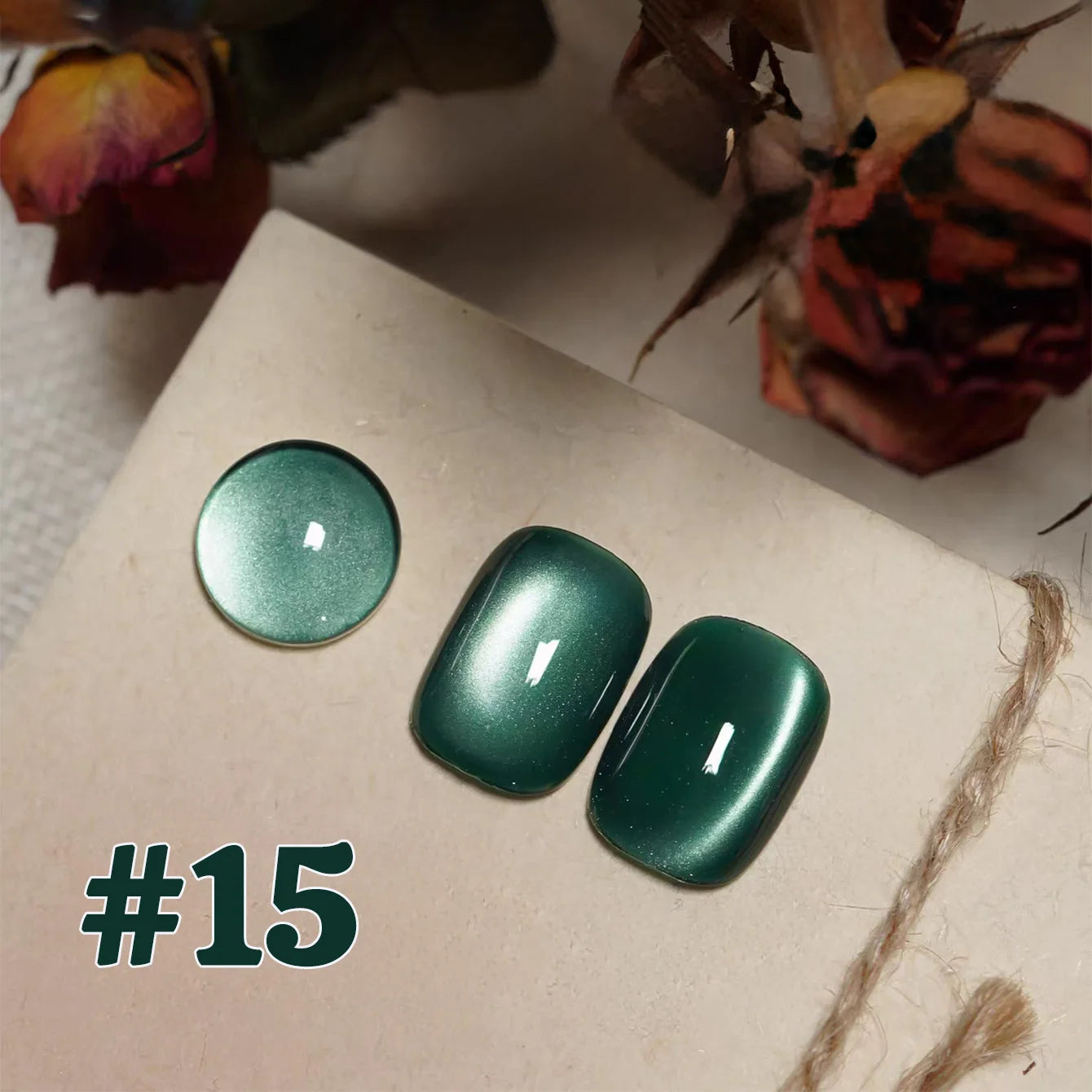 MIANEL 12ML 1-12pcs Jiannan Bistro Cat Eye Gel Nail Polish Blue Nails White Nails Pink Nails Nail Art Use Nail Supplies