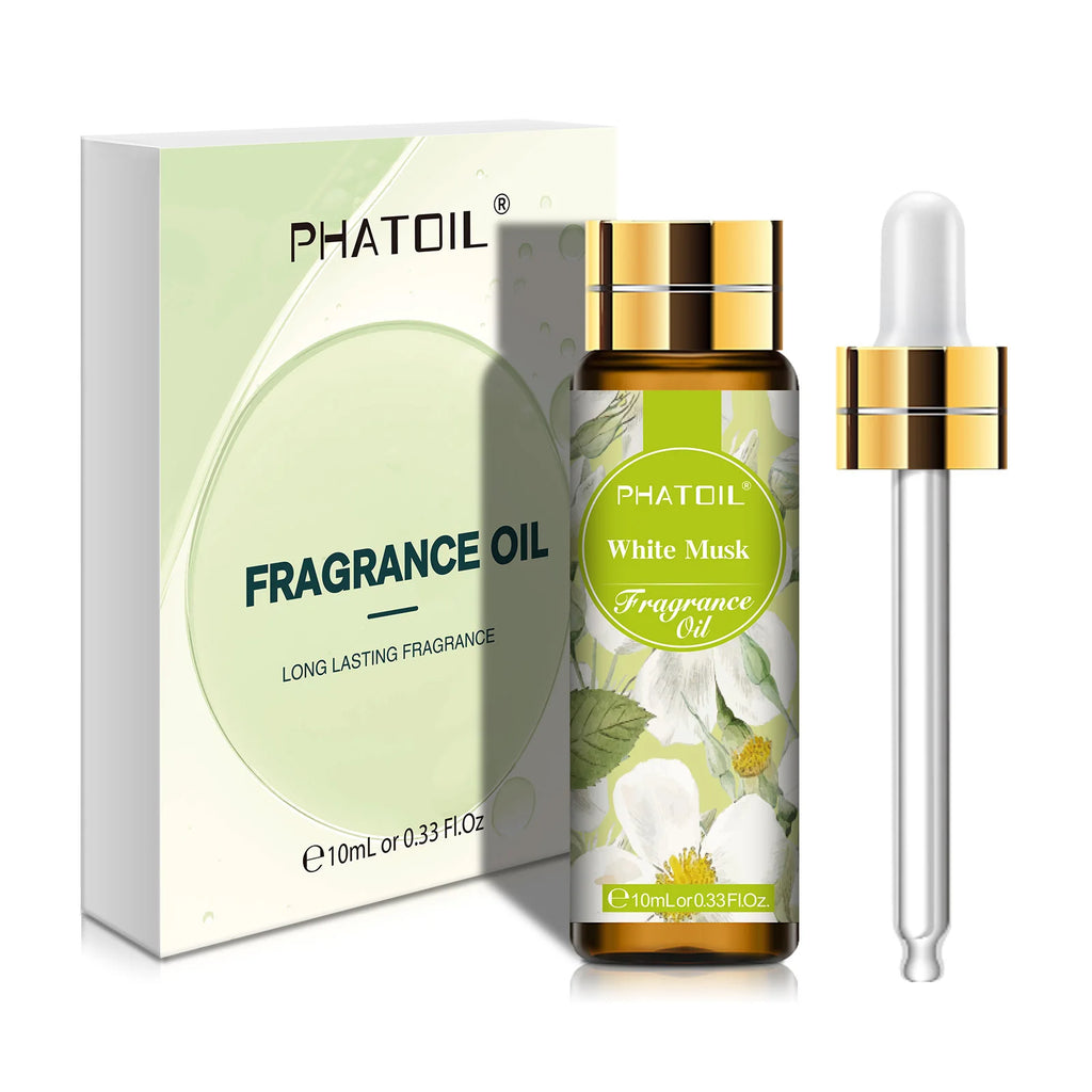 PHATOIL 10ml Fragrance Oil For Women Strawberry Peach Angel Sea Breeze Coconut & Vanilla Bubble Gum Aromatherapy Fragrance Oils