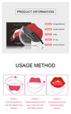 Dragon Ranee Matte Velvet Mist Lipstick Designed for Lazy People Lip Shape Lip Gloss Long Lasting Easy To Color Beauty Makeup