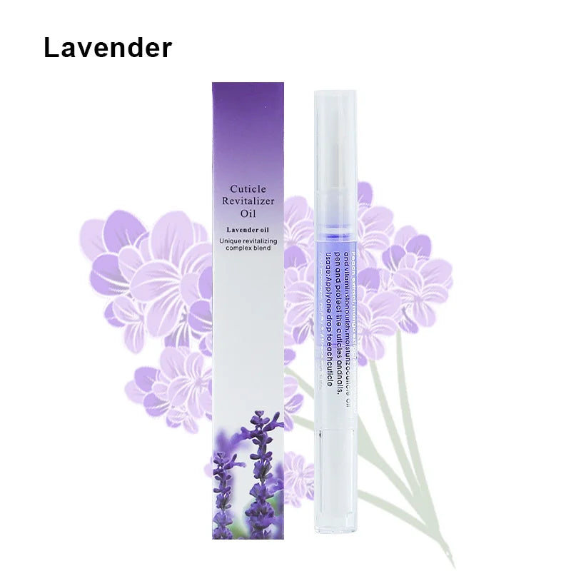 40PCS Nail Cuticle Oil Pen 15 Smell Nourishment Oil Pen Nail Treatment Revitalizer n Nourish Manicure Nail Care Product Set