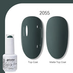 Arte Clavo Solid Color Gel Nail Polish 15ml Soak Off UV LED Gel Semi-Permanent Glitter Polish For Manicure Nail Art Salon Gel