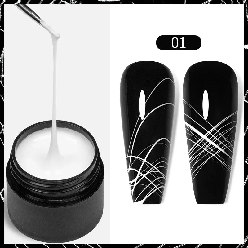 PUETNE 7.5ML Amber Moonlight Cat Magnetic Gel Nail Polish Winter Nails Jelly Glass Cat Eye Soak Off UV Semi-Permanent Varnish