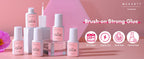 Nail Glue Remover for Press on Nails, 50ML Nail Glue Remover for UV Nail Glue, Non acetone Gentle Glue Off for False Nails Glue