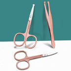 7/10/12/16/18pcs/set Manicure Cutters Nail Clipper Set Household Stainless Steel Ear Spoon Pedicure Scissors Tool For Beauty