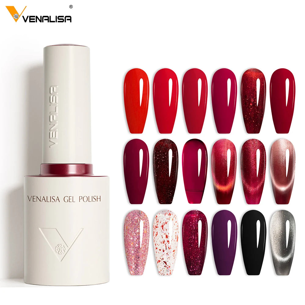 V6 Venalisa 10ml Nail Gel Polish Hema Free TPO Free Ultra Cat Eye Effect Magnet Semi Permanent Soak Off UV LED Varnish Gel Nail