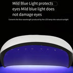 Professional Nail Lamp For Manicure With 4 Timers Setting 48W UV LED Nail Lamp Nails For Fast Curing Gel Nail Polish For Salon