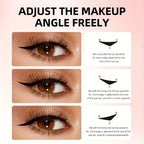Rotating Eyeliner Stamp Pen, Long-Lasting Waterproof & Sweat-Proof,One-Touch Application,Ideal for Beginners,Perfect for Daily