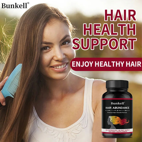 Biotin Supplement - Hair Growth Vitamin, Supports Healthy Hair, Skin & Nails with Mineral Collagen & Keratin - for Men & Women
