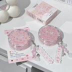 Cute Cat Air Cushion Compact Cream Hydrated High Coverage Foundation Oil Control Concealer BB Cream Korean Makeup Base Cosmetic