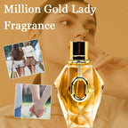Million Gold For Women EDP | Long-Lasting Oriental Floral Perfume With Rose, Patchouli & Oud | Luxury Woody Fragrance