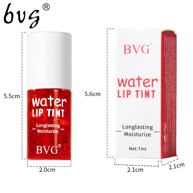 Lip Staining Liquid Lip Glaze Staining Bite Makeup Non fading Long lasting Moisturizing Lip Gloss Sweetheart Transparent and Ten