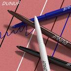 Waterproof Matte Blue Eyeliner Gel Pencil Ultra-fine Smooth Quick Dry Non-Smudge Easy Wear Black Brown White Eyeliner Pen Makeup