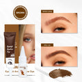 Eyelash Eyebrow Tint Kit Professional Eye Lash Brow Dye Waterproof Long Lasting Eyes Makeup Tools Black Brown Dye Eyebrow Gel