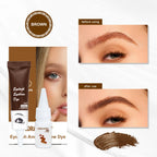Eyelash Eyebrow Tint Kit Professional Eye Lash Brow Dye Waterproof Long Lasting Eyes Makeup Tools Black Brown Dye Eyebrow Gel