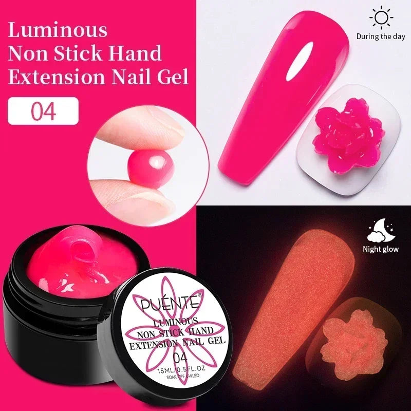 PUENTE 5ml Metallic Painting Liner Gel Polish Bright Mirror Effect Semi-Permanent UV Nail Varnish For Stunning French Nail Art