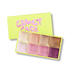 8 Colors Cream Highlighter Palette for Highlight, Blush&Contouring, Various Colors To Meet Various Makeup Needs Highlight Disc
