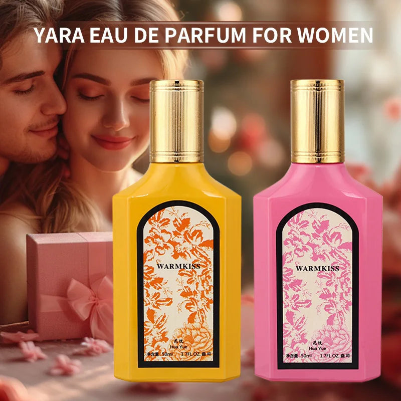 Classic Luxury Brand Women Perfume Flirting Pheromone Charm Perfume Fresh Jasmine Scent Lasting Eau De Parfum Charm Perfume Gift