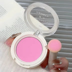 2024 Monochrome Face Blush Palette Longlasting Waterproof Pressed Powder Matte Blush for Contouring Cheeks Travel Cosmetics