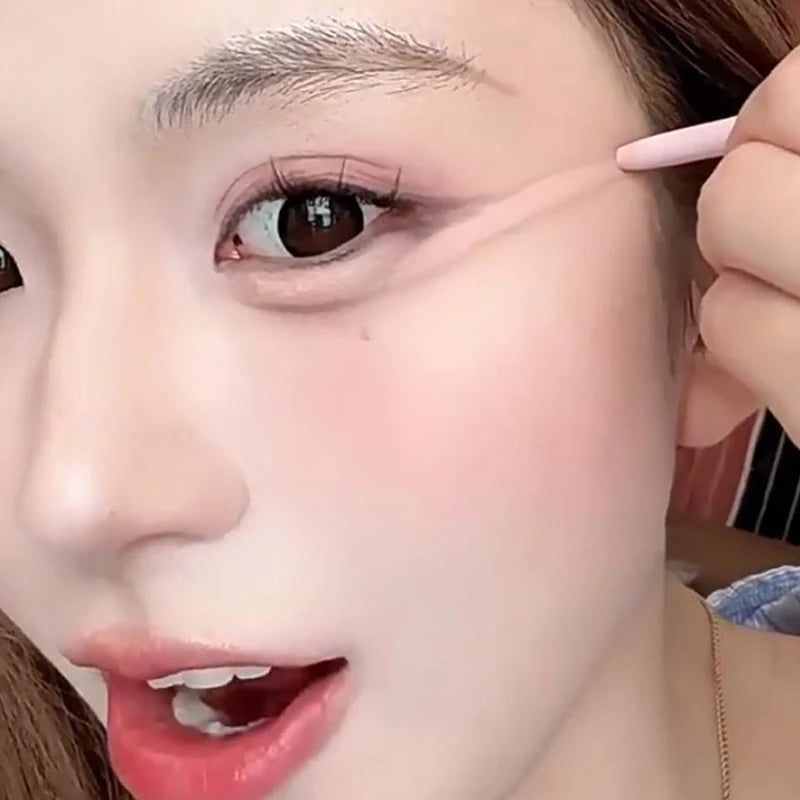 Meniscus Double-end Lying Silkworm Eyeliner Pencil Pearlescent Matte Nude Pink Highlighter Shadow Pen Brightening Eye Makeup