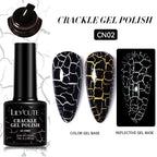LILYCUTE 5ML Metallic Painting Liner Gel Nail Polish Super Bright Gold Silver Mirror Drawing Gel Semi Permanent Line French Nail
