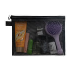 Large Capacity Mesh Cosmetic Bag Casual Pencil Cases Zipper Bag Makeup Bag Wash Pouch Organizer Case Cosmetic Cases Girl