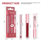Waterproof Long Lasting Matte Black Lipstick Set Velvet Liquid Lip Gloss Lip Liner Set Red Stain Halloween Goth Makeup