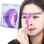 【8 In 1 Reusable Eyebrow Stencils Eye Brow Stamp Templates Eyebrow Shape For Women Eye Brow Make Up Accessories Beauty Tools】