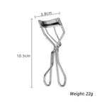 One portable wide-angle eyelash curler for women and girls, a makeup tool for the face and eyes.