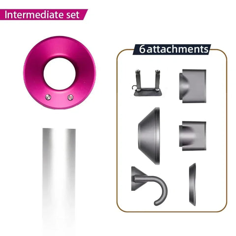 High Speed Bladeless Hair Dryer Negative Ion Fast Drying Home Powerful Hair Dryer Styling Tools 1600W High Speed Hair Dryer