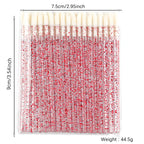 Lanjinglin 5/50 Pcs Lip Brush Reusable Makeup Brushes Lipstick Applicator Wands Eyelashes Extension Tool Beauty Accessories