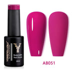 YOKEFELLOW 10ml Jelly Nude Gel Nail Polish High Quality Translucent Pink Nail Gel Varnish Soak Off UV Gel Polish Long Lasting