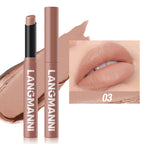 Highly Pigmented Long-Lasting Matte Lipstick Crayon - Available In Berry, Coral, Pink, And Red Shades