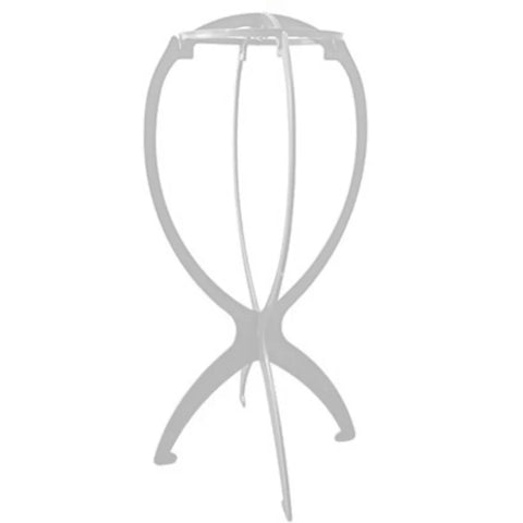 1/2/3pcs Folding Wig Stand Plastic Portable Hat Display Stand Adjustable Durable Barbershop Fashion Model Holder Home Salon Use