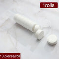 10/20pcs Tube-shaped disposable compressed towels, facial wipes, outdoor face cloths, makeup removal wipes