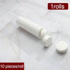 10/20pcs Tube-shaped disposable compressed towels, facial wipes, outdoor face cloths, makeup removal wipes
