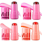 Lip Gloss & Blush,Cooling Water Jelly Tint,Multi Makeup Stick,Cheek Stain,Long-Lasting Hydrating,Transfer Proof,Buildable Rouge