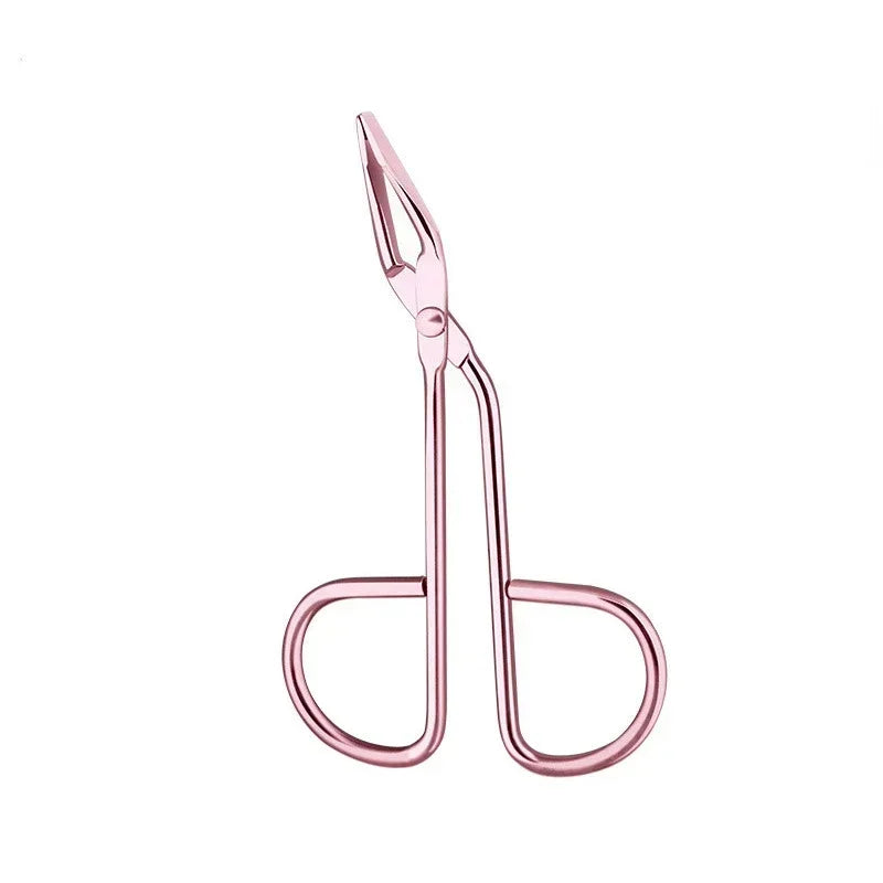 New Elbow Eyebrow Pliers Clip Scissors Tweezers Straight Pointed Stainless Steel Eyebrow Plucking Makeup Beauty Tools
